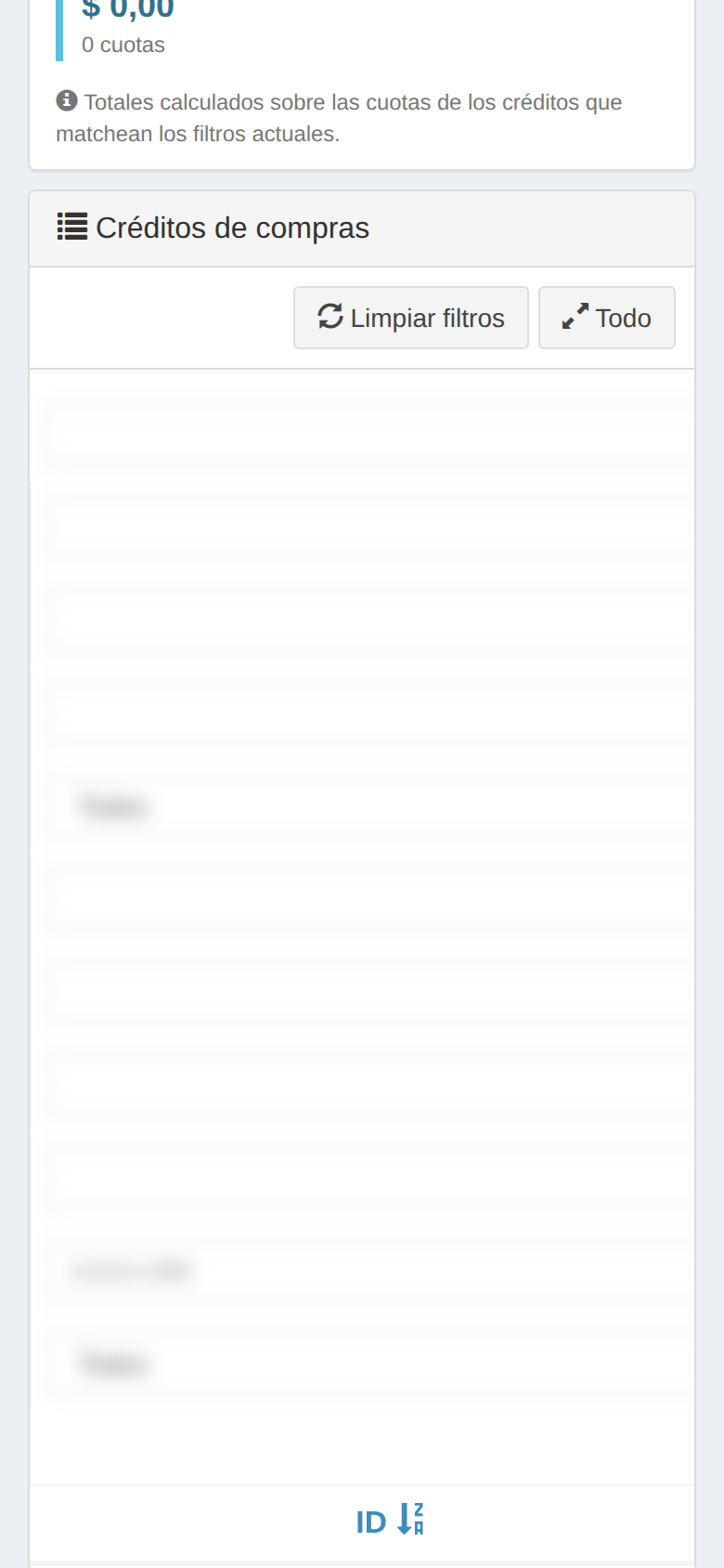 Pantalla de SociosPlus en el celular: Cómo editar un crédito de proveeduría — paso 2 de 2
